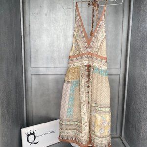 Halter Style Backless Dress